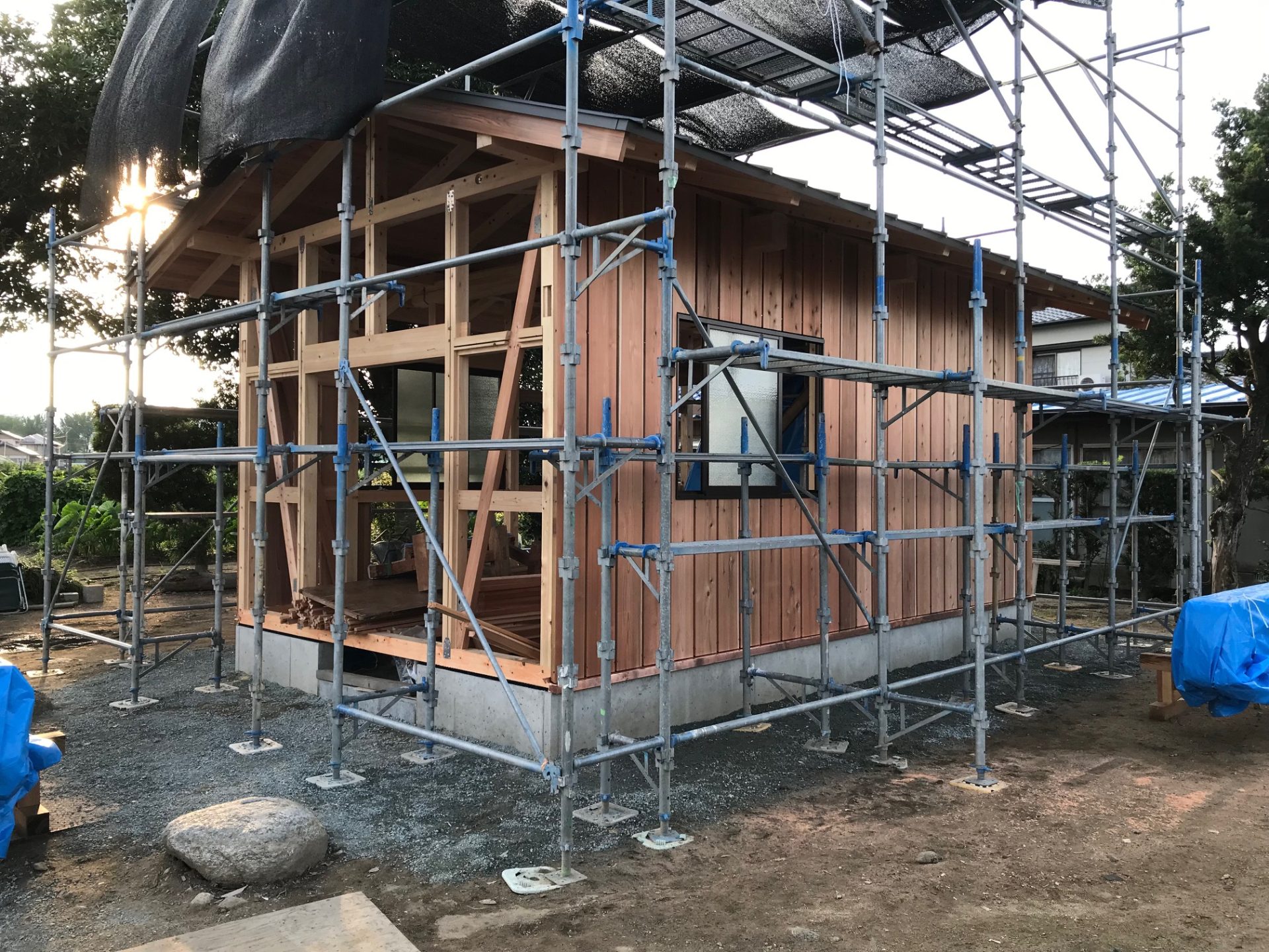 お寺の新築工事